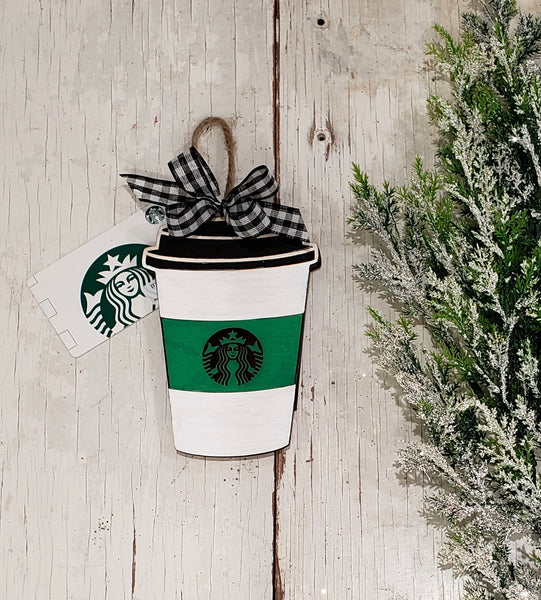 Coffee Starbucks Style Ornament – Frill Seekers Gifts