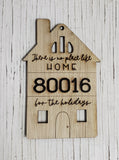 Personalized House Ornament - BLANK
