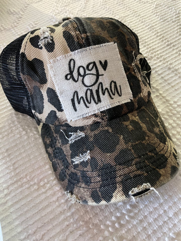 Dog Mama Patch - Choice of Baseball Cap