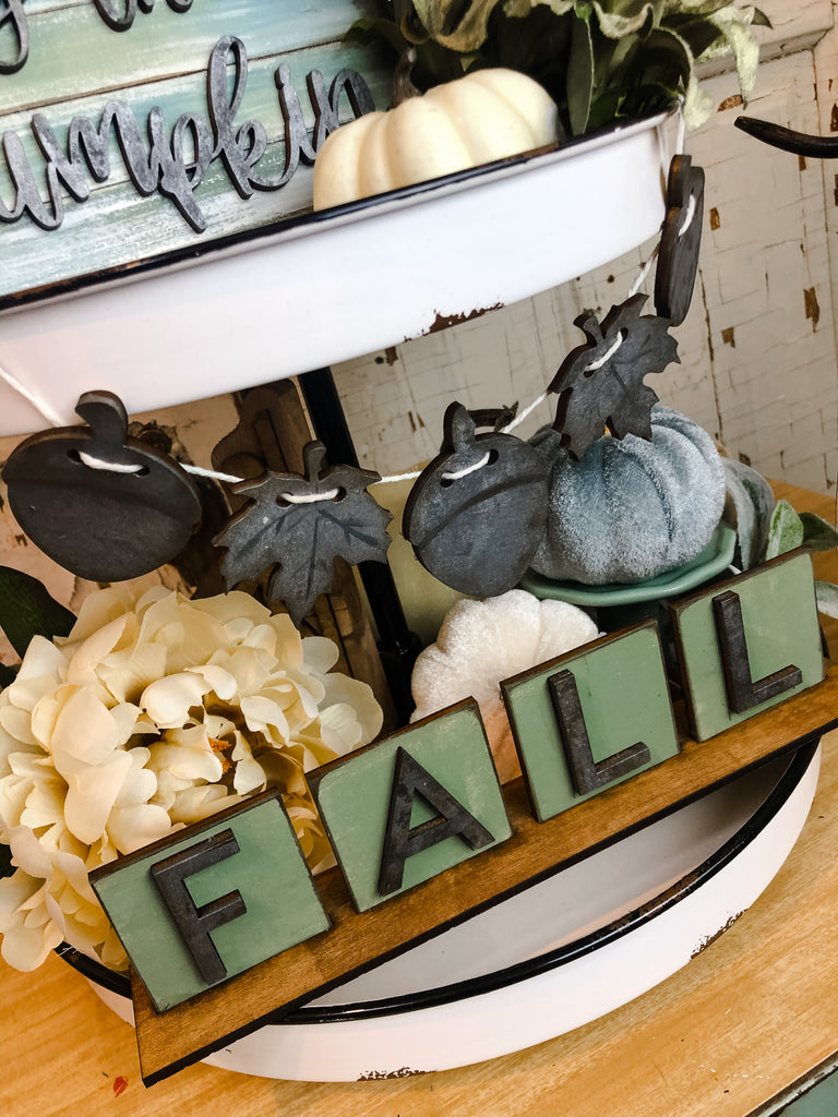 Fall Tiered Tray, Craft Blanks, Wood Cutouts - Huckleberry Gems –  Huckleberry Gems